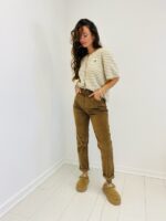 Pantalon Carotte en Velours côtelé – Image 3