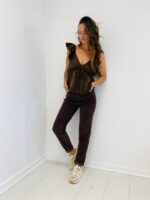Pantalon Carotte en Velours côtelé – Image 11