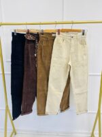 Pantalon Carotte en Velours côtelé – Image 2