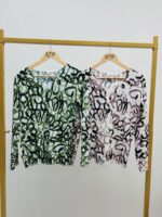 Pull Imprimé Graphique – Modernité & confort fluide – Image 4