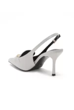 Escarpins Slingback à Talon et Détail métallique – Image 6