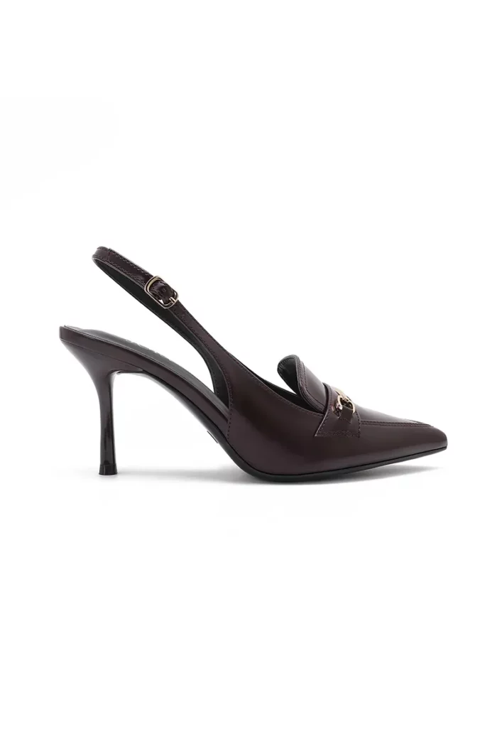 Escarpins Slingback à Talon et Détail métallique – Image 4