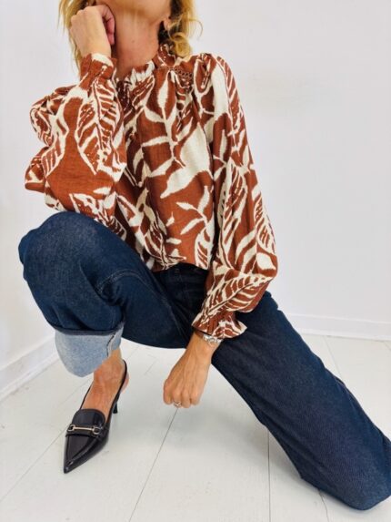 Chemise Imprimée en Viscose