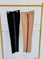 Pantalon Droit à Bandes contrastées – Image 2