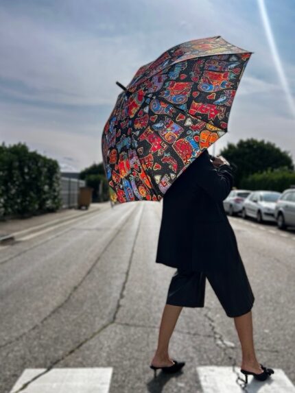 Parapluie Imprimé coloré