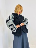 Veste avec Manches crochet