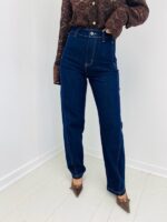 Jean Taille haute Coupe Droite