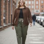 Veste zippée noire chic et confortable