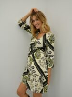 Robe Imprimée Croisée – Image 2