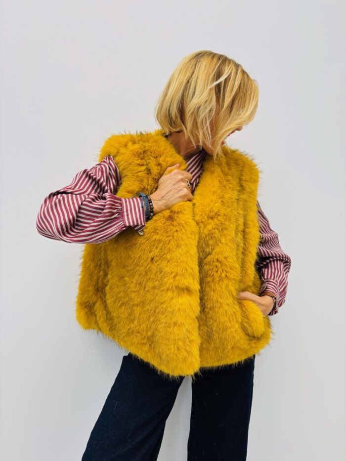Gilet Fausse Fourrure – Marque Alex Max – Image 4