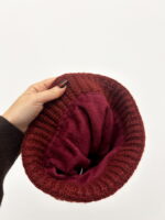 Bonnet Doublé en maille côtelée – Chaleur & confort d’hiver – Image 3
