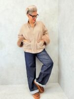 🔸 Veste zippée manches  fourrure  synthétique – Image 2