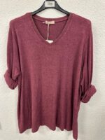 🔸 Pull col V détail lurex grande taille – Image 3