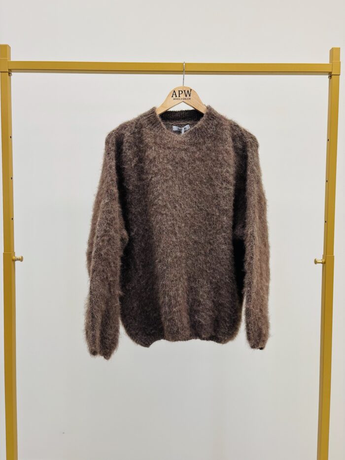Pull Duveteux col rond – Image 2