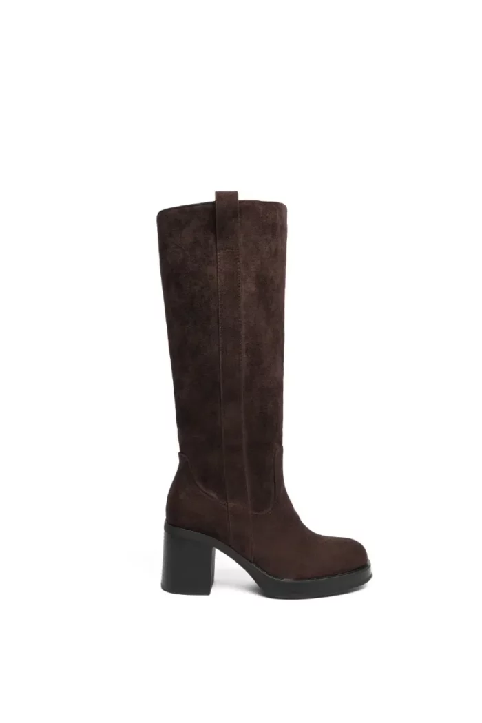 Bottes Hautes à talon carré – Image 4