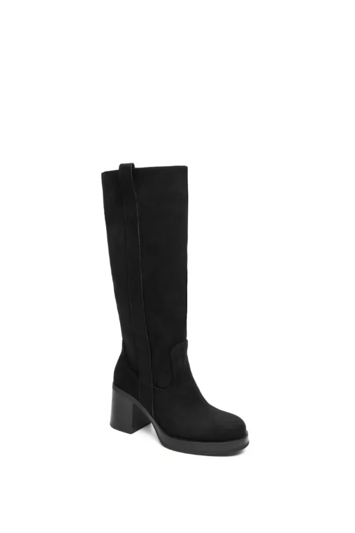 Bottes Hautes à talon carré – Image 6