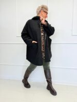 Veste à capuche en maille bouclée – Grande Taille – Image 9