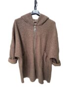 Veste à capuche en maille bouclée – Grande Taille – Image 6