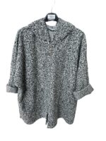 Veste à capuche en maille bouclée – Grande Taille – Image 5
