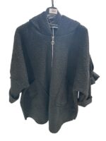 Veste à capuche en maille bouclée – Grande Taille – Image 4