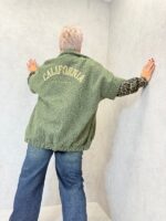 Veste zippée en maille bouclée – Grande Taille – Image 5