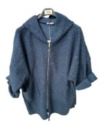 Veste à capuche en maille bouclée – Grande Taille – Image 2