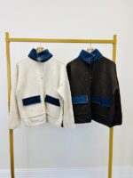 Gilet Col Chemise denim – Image 2