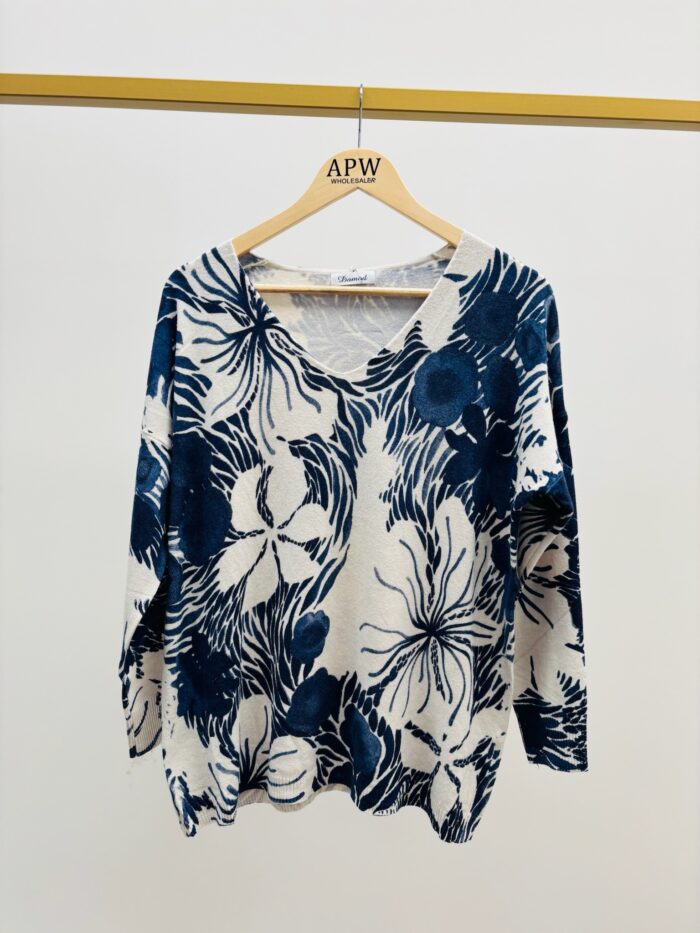 Pull Imprimé Floral – Élégance et douceur au quotidien – Image 2