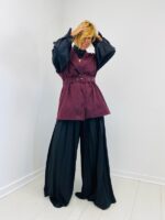Gilet Sans Manches Ceinturé – Image 3