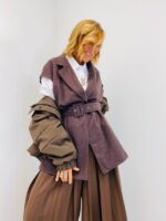 Gilet Sans Manches Ceinturé – Image 9