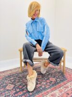 Chemise Rayée à Broderie aigle – Les Acolytes 🇫🇷
