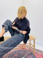 Chemise Unie Broderie aigle – Les Acolytes 🇫🇷