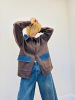 Gilet Col Chemise denim – Image 7
