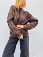 Pull Grosse Maille torsadée