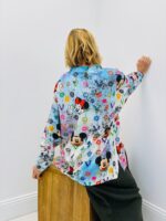Pull Mickey & Minnie coloré – Esprit Pop et Confort LM LULU – Image 3