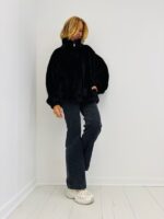 Veste en Fausse fourrure avec Col Montant – Image 4