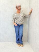 Pull imprimée leopard