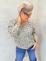 Pull imprimée leopard – Image 2
