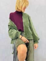 Veste en Velours zippée
