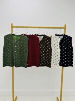 Gilet Sans Manches à pois – 🇮🇹 Fabrication italienne – Image 2