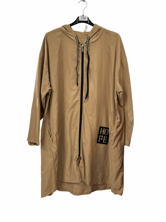 Parka capuche zippé style urbain oversize – Image 4