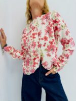 Gilet Fleuri à Porter Devant ou Dos