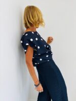 Top à épaulettes à Pois – Image 5