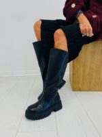 Bottes Hautes à semelle crantée
