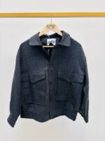 Bomber Tailleur Gris – Style Urbain & Élégance Minimaliste – Image 4