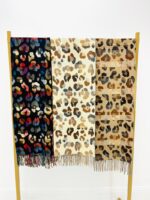 Écharpe Léopard Viscose – Douceur Légère & Motif Sauvage Chic