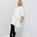 Robe Sweat Oversize 100% Coton – Style Décontracté & Modernité Pure