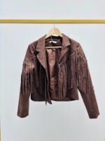 Veste en Suédine à franges – Image 4