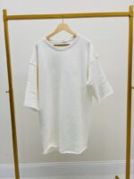 Robe Sweat Oversize 100% Coton – Style Décontracté & Modernité Pure – Image 4