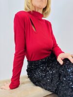 Top Marque Ange – Élégance Moderne & Détail Découpe Signature – Image 2